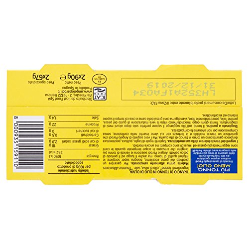 Angelo Parodi - Trancio di Tonno in Olio d'Oliva - 2 scatolette da 67 g [134 g]