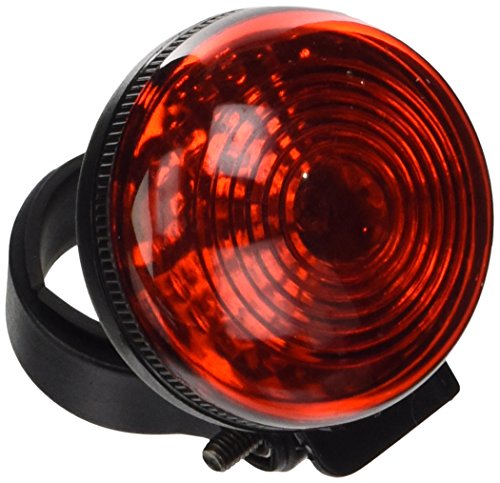 Bottari 96312, Fanalino Posteriore per Biciclette Unisex-Adulto, Rosso