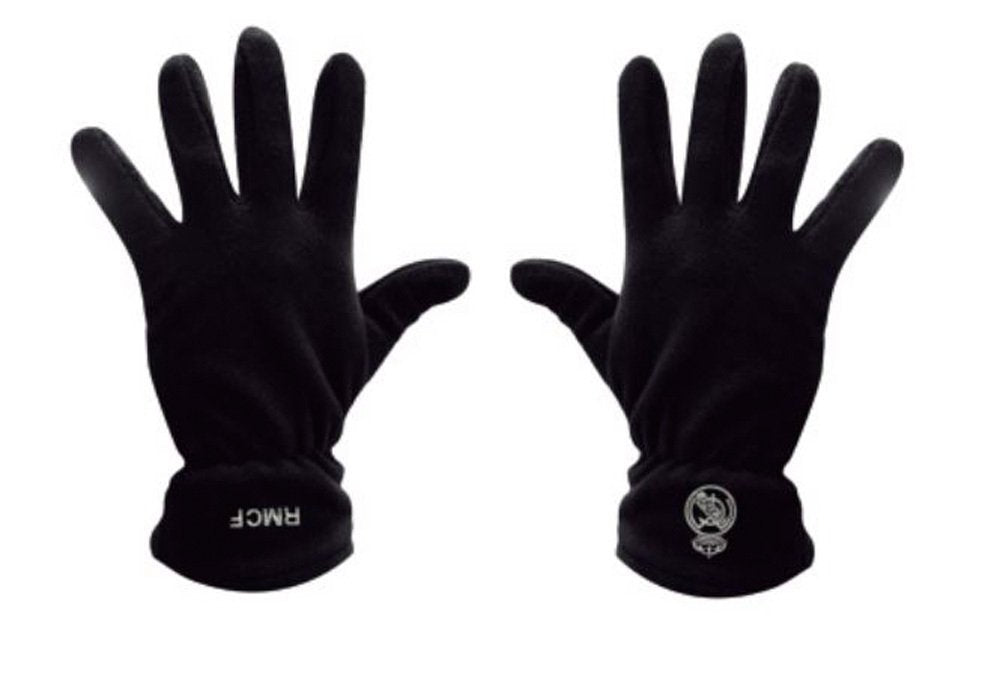 Guanto Real Madrid in pile nero