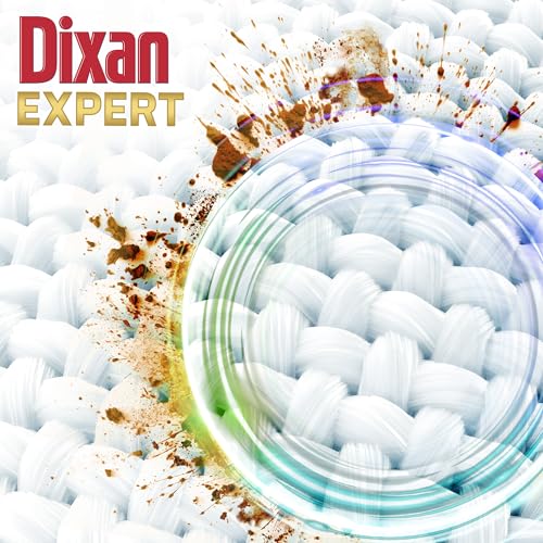 Dixan Liquido Expert Smacchiante Detersivo Lavatrice (17 Lavaggi), Detersivo liquido lavatrice per una pulizia profonda del bucato e freschezza igienica per la lavatrice, Rimuove le macchie da 20°C.
