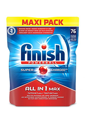 Finish All in One Max Pastiglie per Lavastoviglie