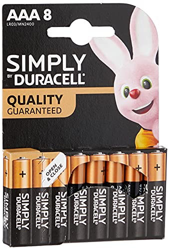 Duracell Simply AAA Batteries (Pack of 12)