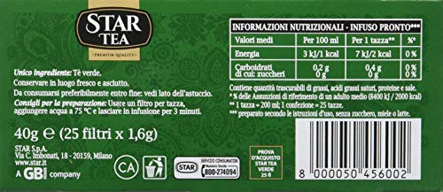 Star Tè Verde 25 Filtri - [confezione da 24]