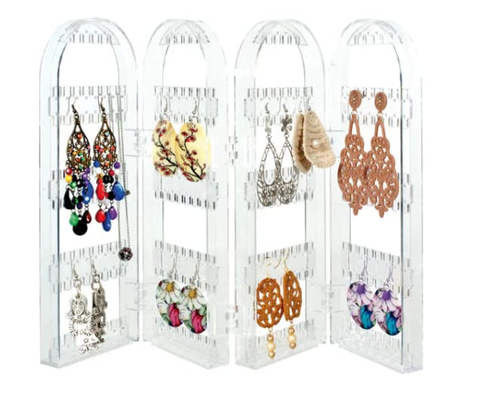 Pannello portagioie richiudibile 4 ante