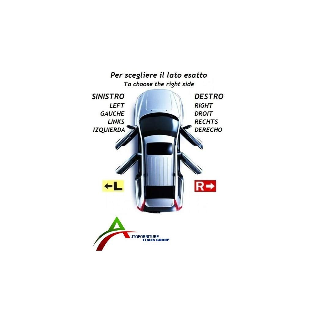SPECCHIO RETROVISORE SINISTRO MECCANICO CON FANALINO CON PRIMER PER MODUS DAL 2008>