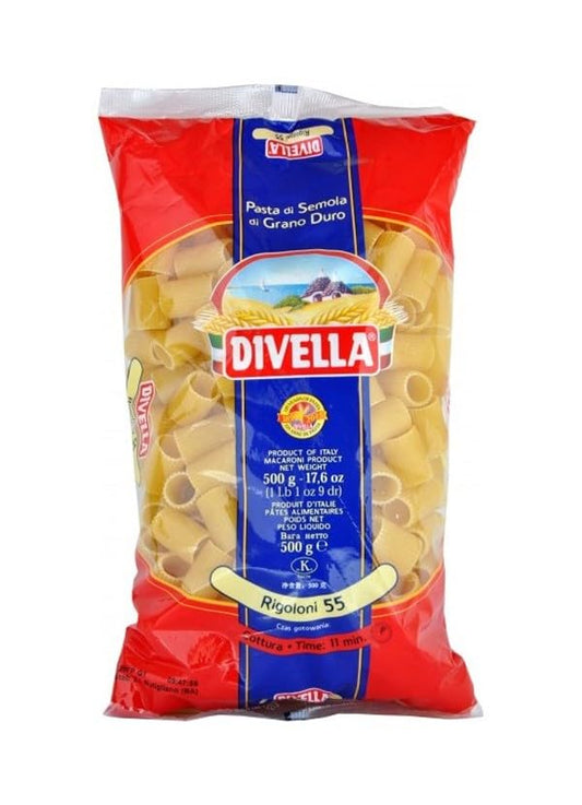 DIVELLA PASTA DI SEMOLA DI GRANO DURO RIGOLONI 55 GR 500 X 24