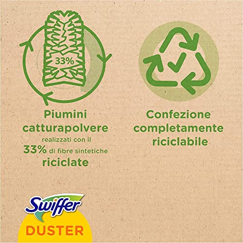 Swiffer Duster Piumini Catturapolvere Manico + 2 Piumini