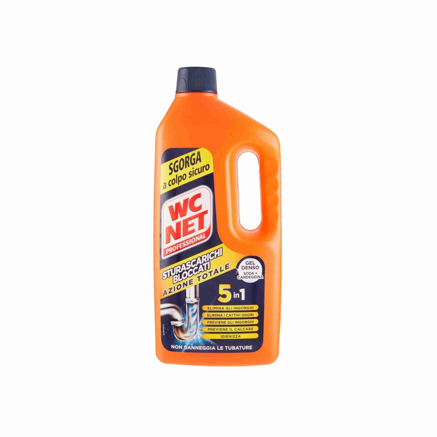 12 x WCNET Disgorgante Gel Energy Sturascarichi Bloccati 1000 ML