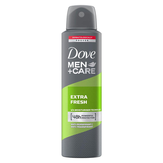 Dove Deodorante For Man Extra Fresh 150 ml Spray Uomo