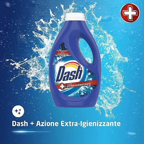 Dash Detersivo Lavatrice Liquido, 108 Lavaggi, (4 x 27)