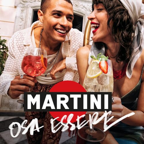 MARTINI Rosso Vermouth Aperitivo, 14,4% ABV, 100cl / 1L, Vermouth Infuso con Erbe Aromatiche