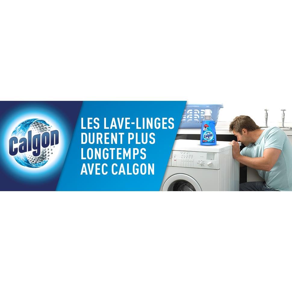 Calgon, addolcitore gel 2 in 1, 750 ml, confezione da 2 (versione inglese)