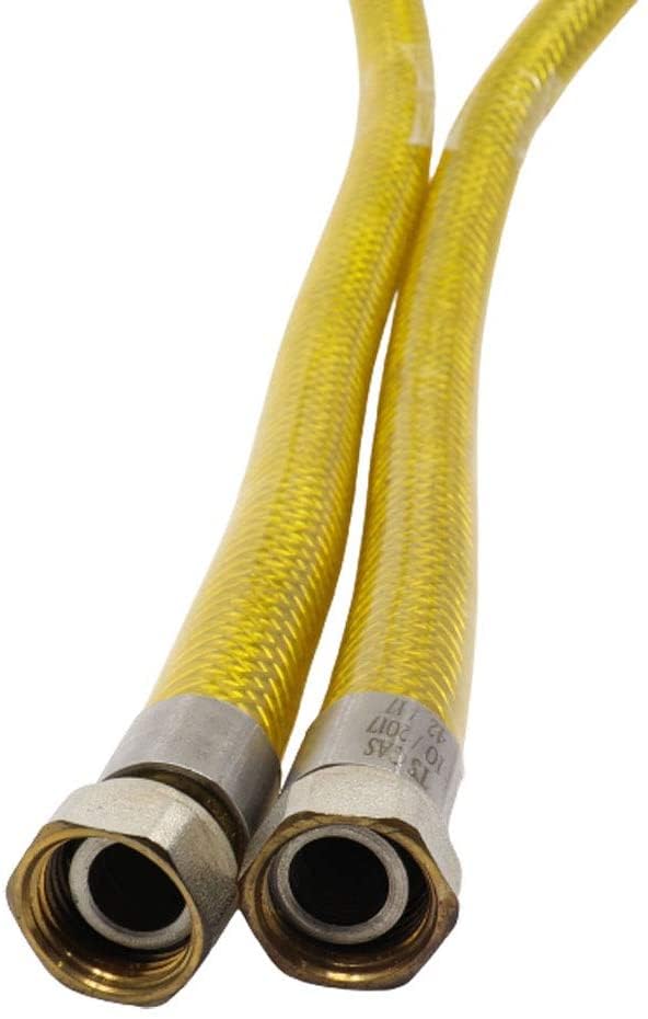 Tubo Per Gpl/Metano Tubo In Acciaio Inox, Rivestito Con Guaina Pvc A Norma Uni En 14800. Pressione Max 6 Bar.