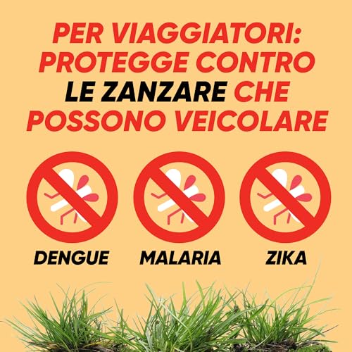 Autan Tropical Mini Spray Antizanzare Contro Zanzare Comuni, Tigre e Tropicali, Insetto Repellente Adatto ai Luoghi Tropicali, 50 ml