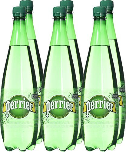 Perrier, Acqua Minerale Frizzante - 6 bottiglie da da 1 L