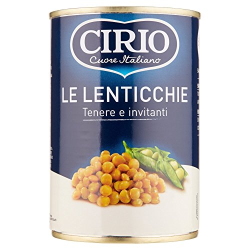 Cirio - Lenticchie, Tenere e invitanti - 12 pezzi da 410 g [4920 g]