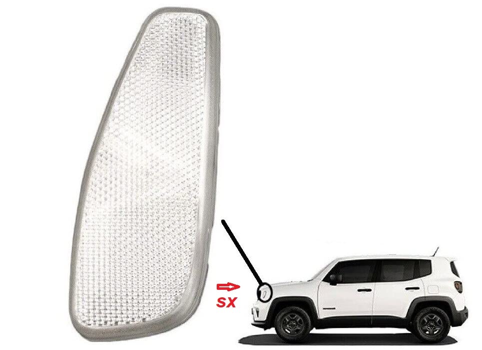 CG94 Catadiottro Laterale Renegade Dal 2014, Bianco Prodotto Compatibile