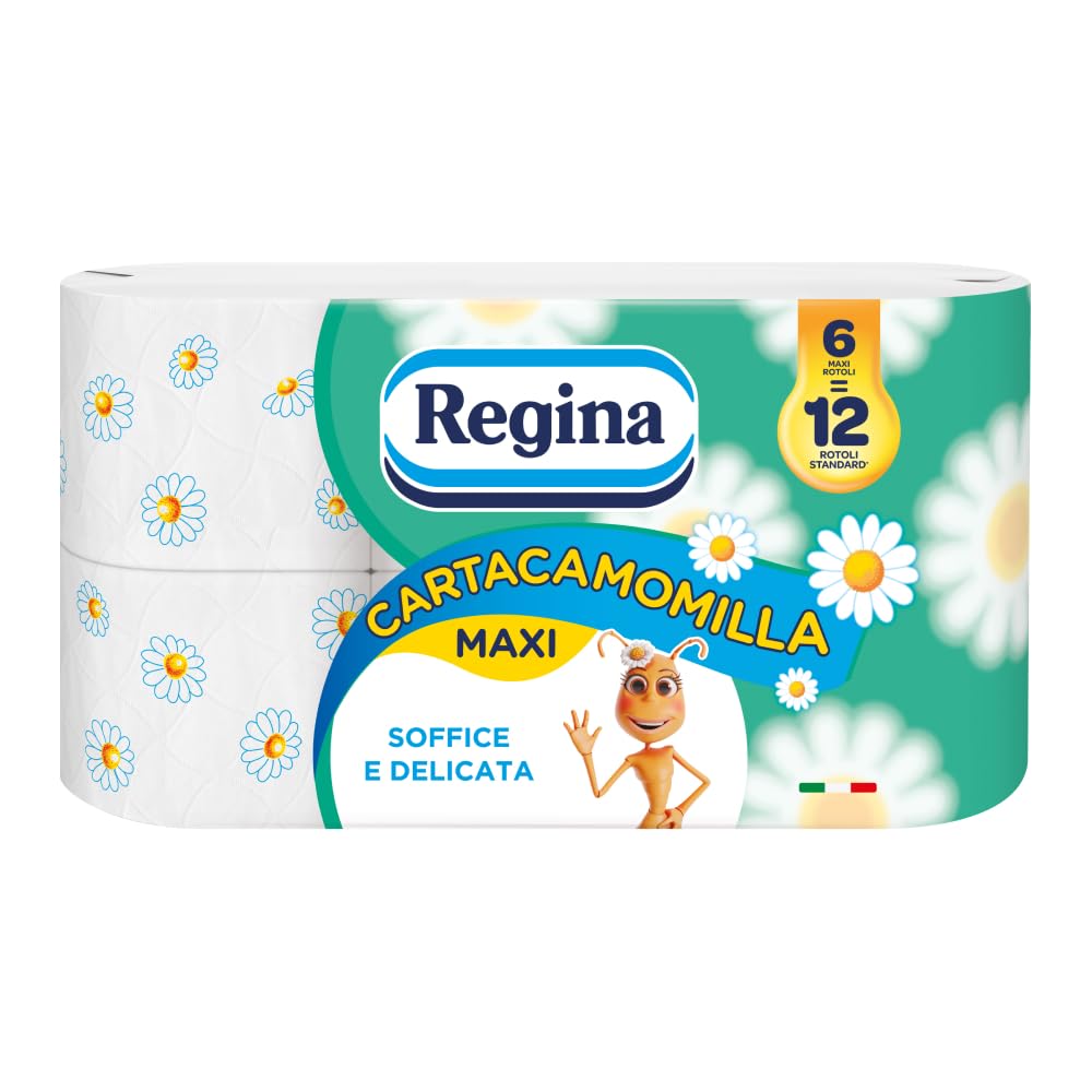 Carta Igienica Regina Cartacamomilla 6 rotoli