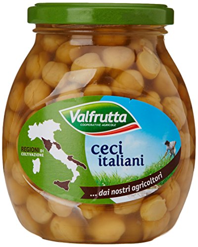 Valfrutta - Ceci Italiani - 6 vasetti da 370 g [2220 g]
