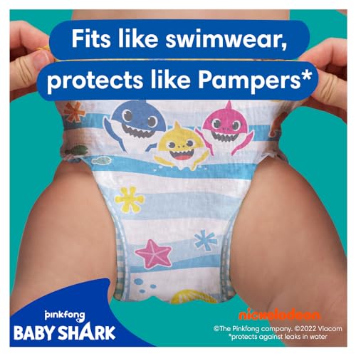 Pampers Splashers - Swim Pants monouso - Taglia 3/4, 96 pannolini (Confezione da 8 x 12 pannolini)