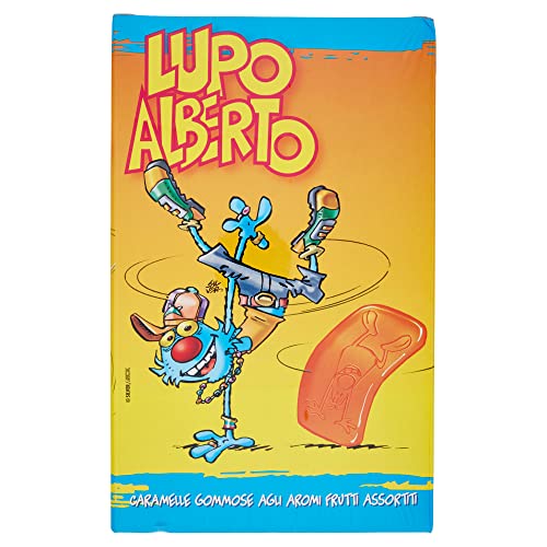 Caramelle Gommose agli Aromi Frutti Assortiti Lupo Alberto 200 x 11,5 g