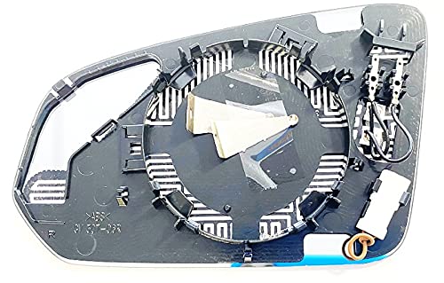 CG94 PIASTRA SPECCHIO TERMICA 4 PIN - VETRO ASFERICO- ADATTABILE SU VERSIONE ANTIABBAGLIANTE - Posizione Sinistra [Lato Guida] Per Auto: S90 - V90