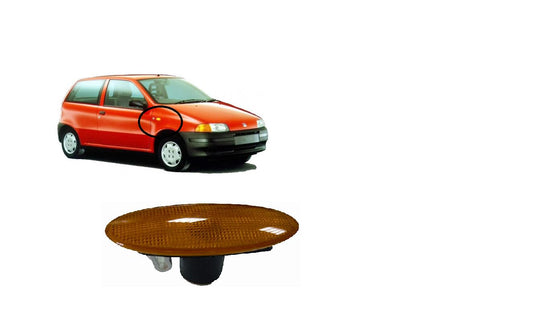 CG94 GRUPPO OTTICO LAT.COMPATIBILE PER PUNTO 93 DX=SX COLORE ARANCIO