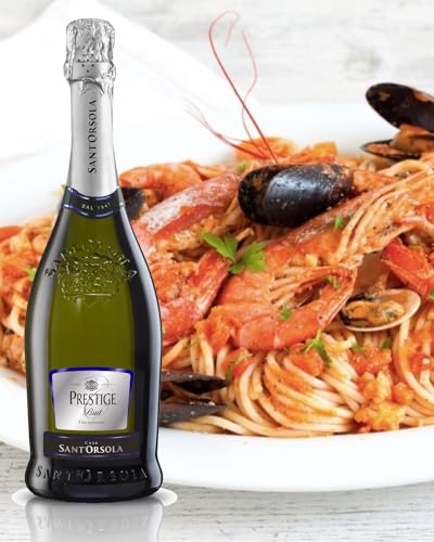 Casa Sant'Orsola - Vino Cuvèe Prestige Blanc de Blancs Extra Dry 11%, da Prestigiosa Uva Bianca Italiana, Gusto Secco con Note Fruttate, 6x750 ml