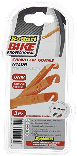 Bottari 96545 Set Chiavi Leva Gomme per Biciclette, nero