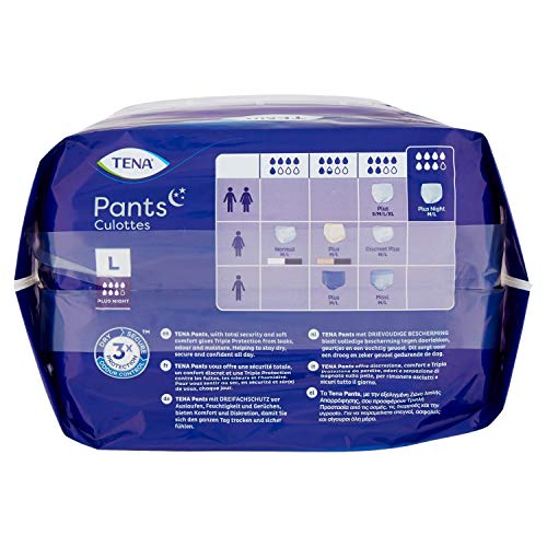 Tena Assorbenti Pants Plus Night Large, 12Pz