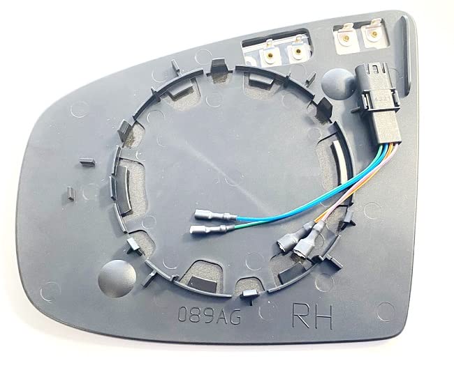CG94 PIASTRA SPECCHIO TERMICA - VETRO BLU ASF.- MOD. 4PIN - Posizione Sinistra [Lato Guida] Per Auto: X5 E70