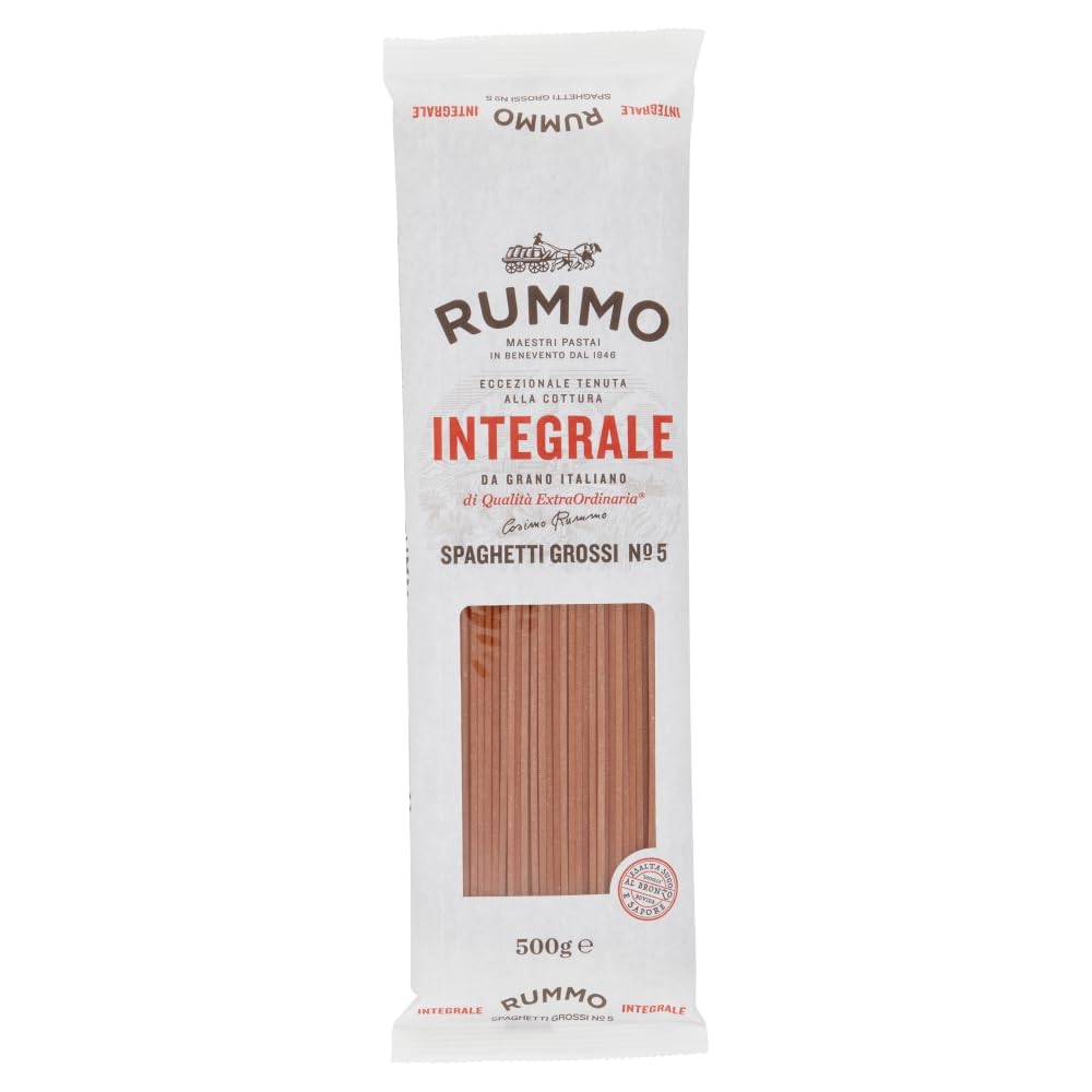 Rummo Pasta Integrale Confezione Prova, 6 diversi tipi di pasta integrale,Pasta Italiana 12x500g