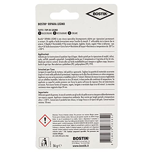 Bostik Ripara Plastica Legno Pietra