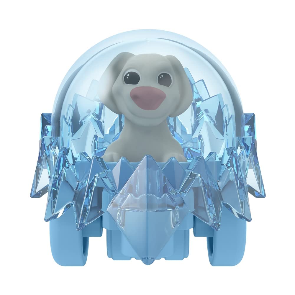 Fisher-Price - Veicoli di supereroi in metallo pressofuso ispirati al film DC League of Superpets - Krypto Superdog nell'astronave congelata