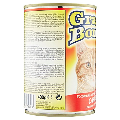 Gran Bonta' - Bocconcini, Cotti nel Forno con Carne - 24 pezzi da 400 g [9600 g]