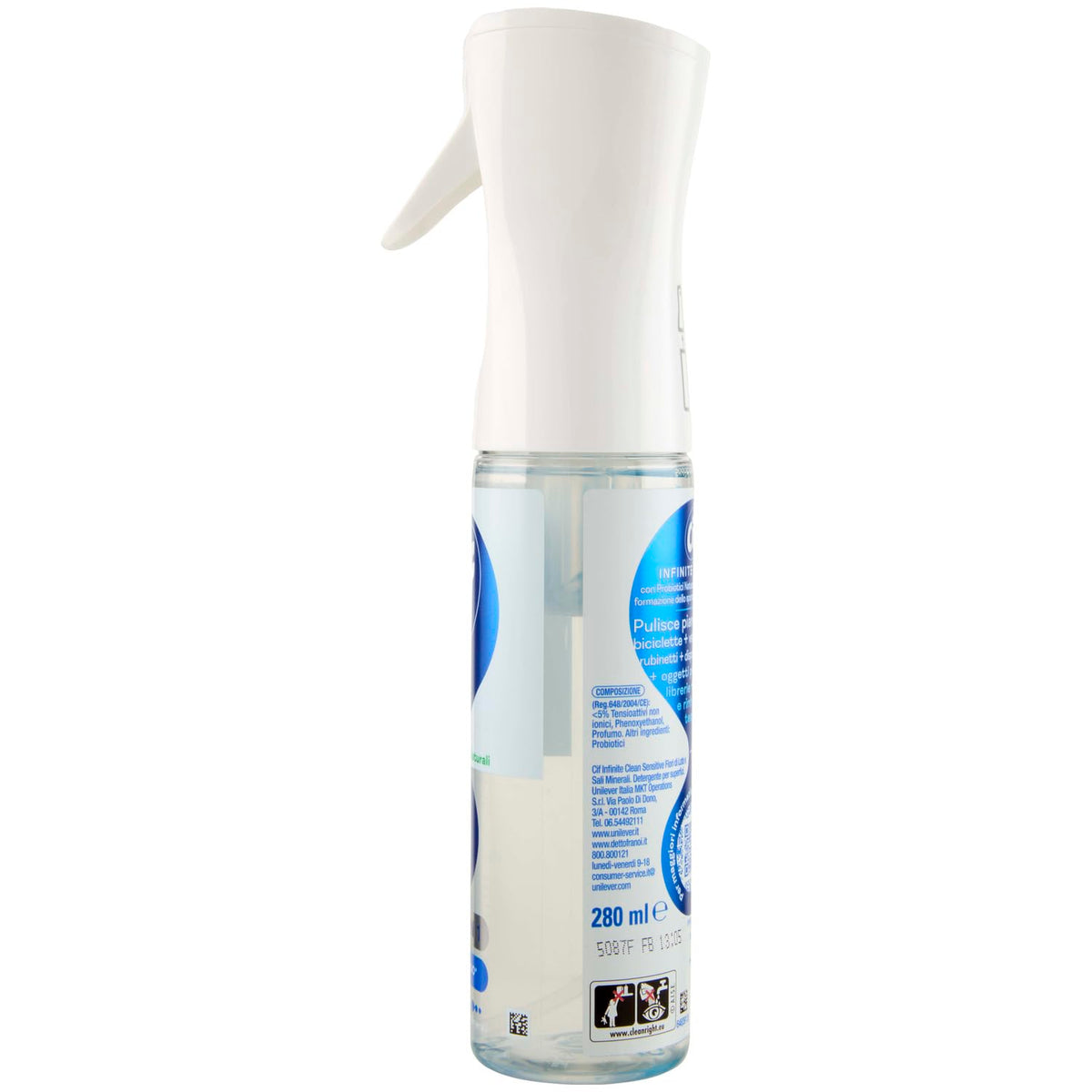 Cif Detergente Multiuso Infinite Clean Fiori Di Loto 280ml, 280ml