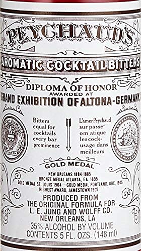 L.E. Jung And Wolff Peychauds Bitter Cl.14,8-148 ml