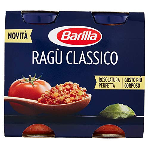 Barilla Ragù Classico - 6 confezioni da 2 pezzi da 180 g [12 pezzi, 2160 g]