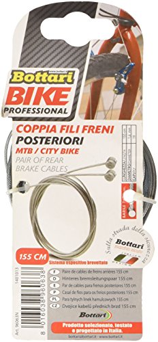 Bottari 96063 Coppia Fili Freni Posteriori per Biciclette