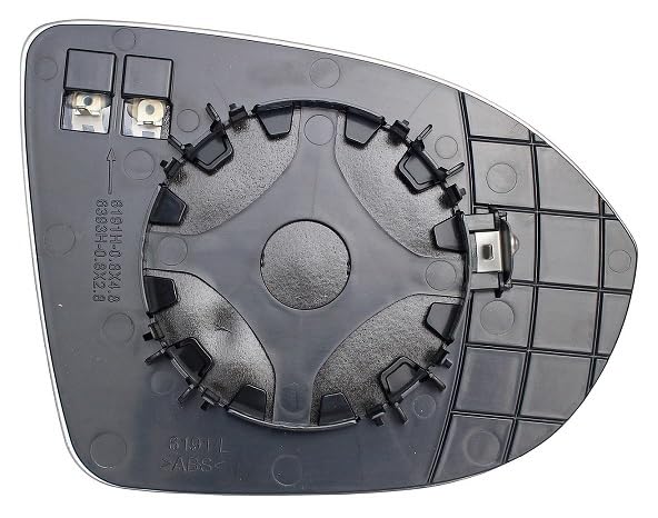 CG94 - PIASTRA VETRO SPECCHIO RETROVISORE TERMICO | PER AUTO: T-ROC 2021 TERMICA ASF. SX