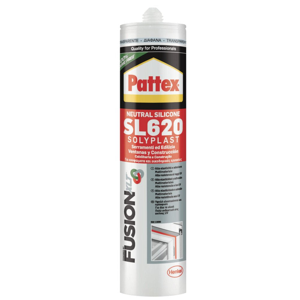 SILICONE PATTEX SL-620 EDILE MARRON RAL8007