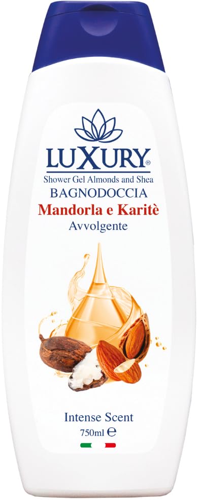 Luxury Bagnodoccia Mandorla E Karitè 750ml, 750ml