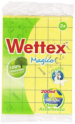 Vileda Wettex Magico – Cleaning Cloths Giallo – [Confezione da 3]