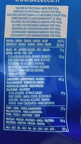 De Cecco Mezzi Paccheri - 6 pezzi da 500 g [3 kg]