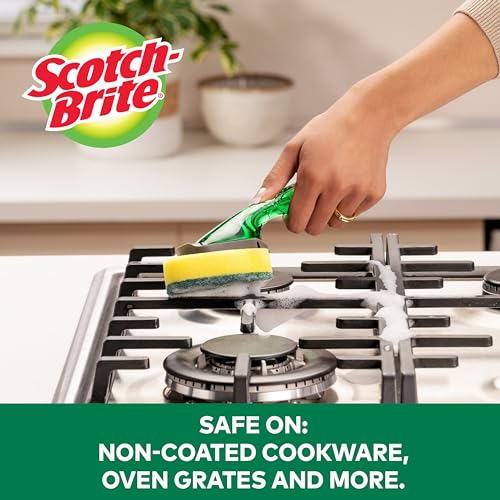 Scotch-Brite Spugna abrasiva in cellulosa antigraffio Delicate