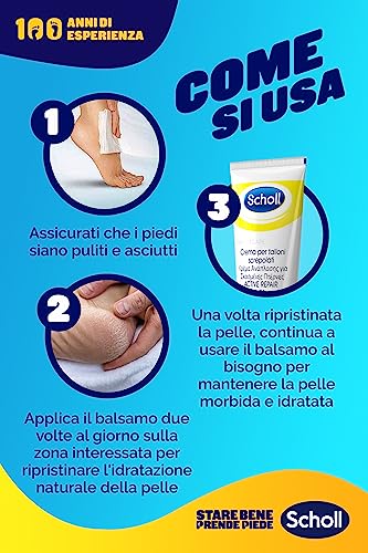 Scholl Crema K+ per Talloni Screpolati e Secchi