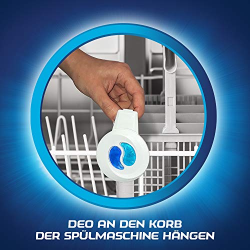 Finish Deodorante per lavastoviglie, 5 pacchetto (5 x 1 PZ)