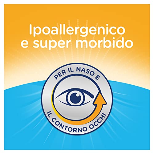 Scottex Fazzoletti di Carta Allergy Comfort, Box Fazzoletti Ultra Delicati, Senza Profumo, Ideali per Pelli Sensibili, 56 Veline