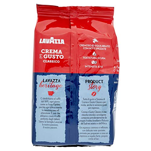 Lavazza Espresso Crema e Gusto - Confezioni da 1 Kg