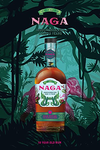 Naga Rum Siam Edition 10 Years Old 40% Vol. 700ml in Giftbox